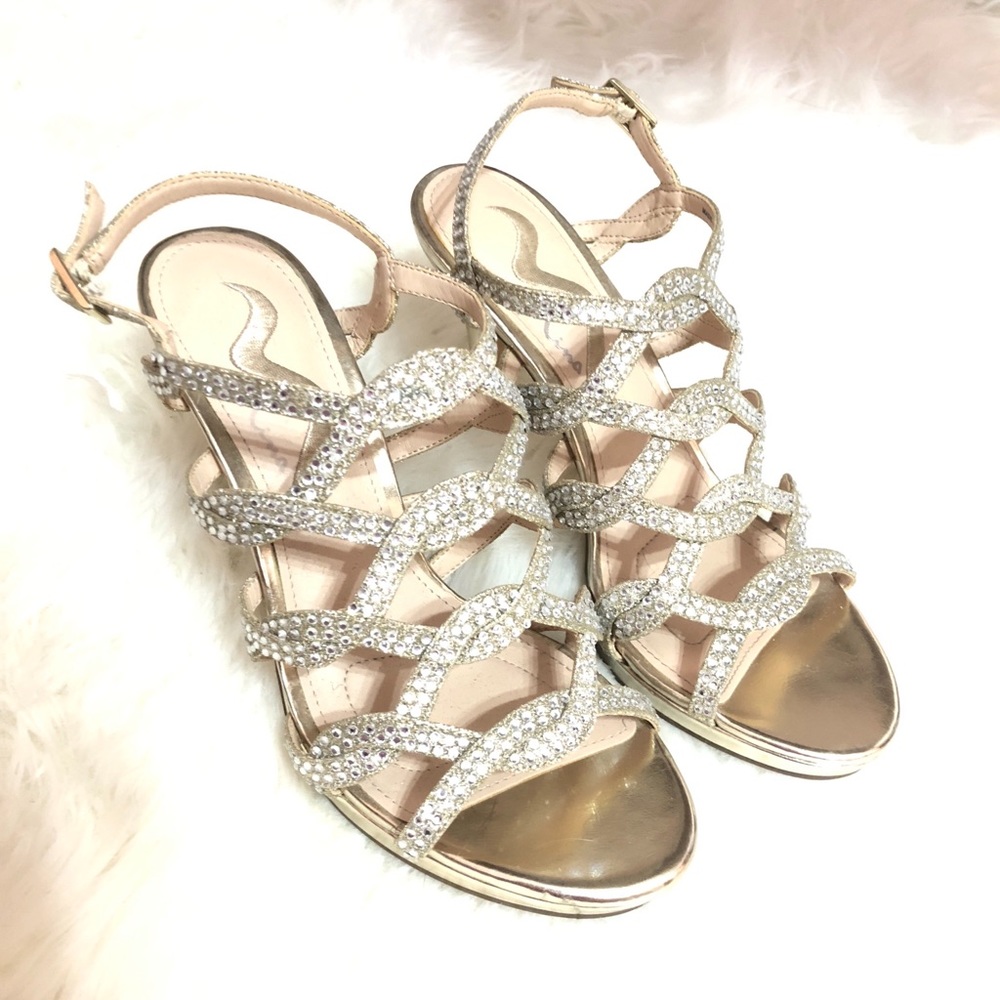 Open toe heels